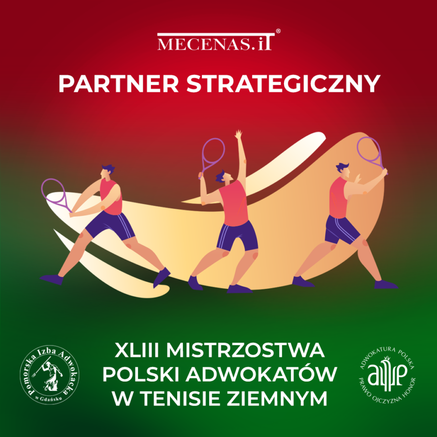 XLIII Mistrzostwa Polski Adwokatów w tenisie ziemnym! Mecenas.iT został Partnerem Strategicznym