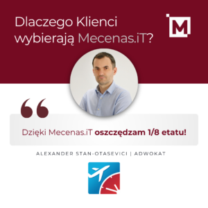 Alexander Stan-Otasevici o systemie Mecenas.iT
